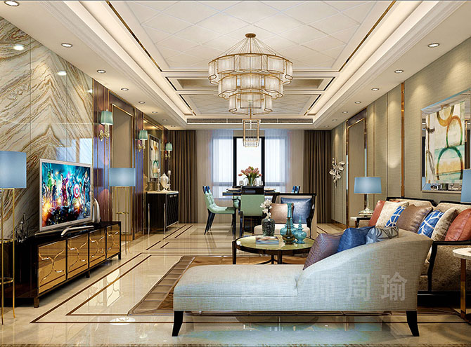 华人美少妇性生活视频世纪江尚三室两厅168平装修设计效果欣赏